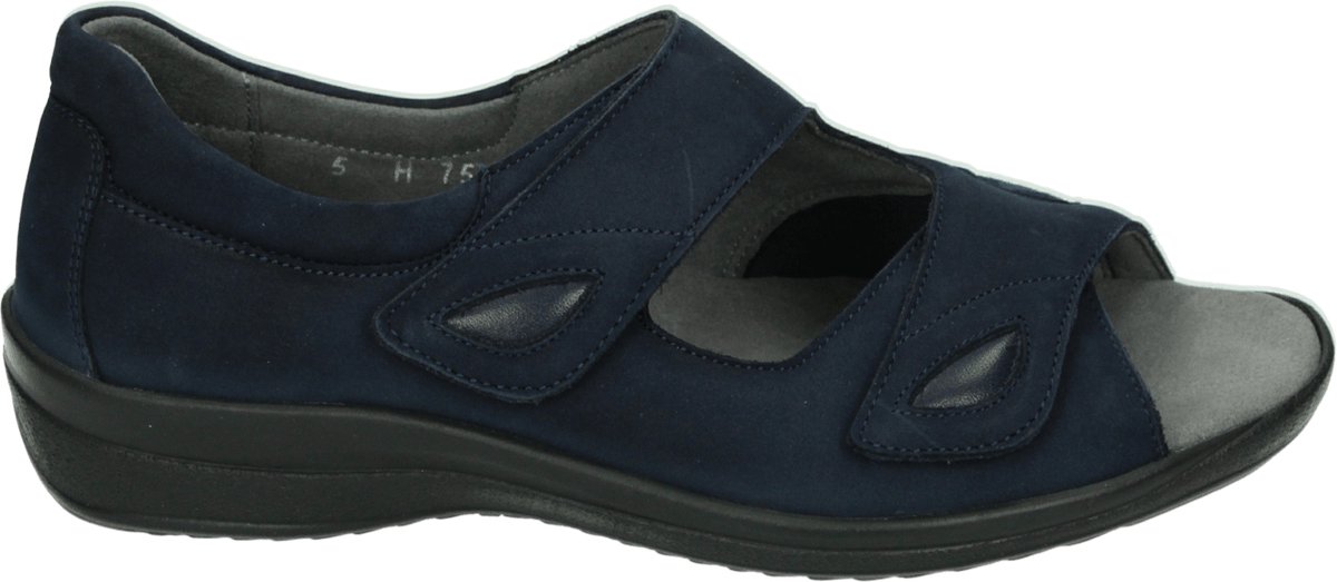 Strober HANKA 74092H - Volwassenen Sandalen met hak - Kleur: Blauw - Maat: 37