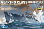 1:700 Takom SP7057 Gearing Class Destroyer USS DD-743 Southerland 1945 - Full Hull Plastic Modelbouwpakket