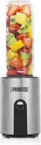 Princess 217401 Blender To Go 300W 600 ml Zwart/RVS/Transparant