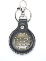 Sleutelhanger Chevrolet | Kunstleer, Metaal | Karabijnsluiting | Keychain Chevrolet Imitation Leather