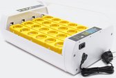 Luxe broedmachine 24 eieren, met automatisch keersysteem, temperatuur & vochtigheidsalarm, Incubator - Multistrobe