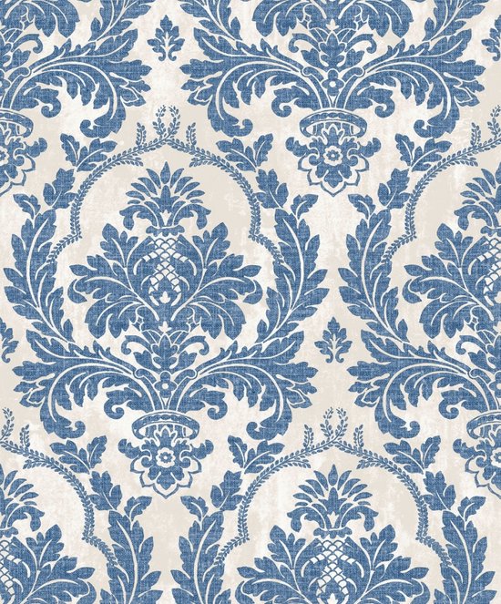 Classique - Fleurs - Papier peint - Papier peint non tissé peint intissé - Vintage - 0 x 10,05 M.