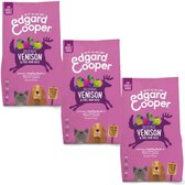 3x2,5 kg Edgard & cooper adult verse hert / scharreleend graanvrij hondenvoer