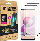 DUO-PACK - 2x Pantser Protect™ Glass Screenprotector voor Xiaomi Redmi Note 10S - Case Friendly - Premium Pantserglas - Glazen Screen Protector