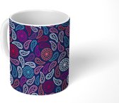 Mok - Koffiemok - Patroon - Paisley - Kleur - Mokken - 350 ML - Beker - Koffiemokken - Theemok