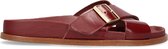 Birkenstock Siena Premium Dames Slippers Port Narrow-fit |  Bordeaux | Leer | Maat 39