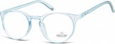 leesbril HMR55 blauw/transparant sterkte +3.50