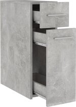 Apothekerskast 20x45,5x60 cm spaanplaat betongrijs
