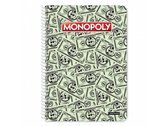 spiraalnotitieboek Monopoly 17 x 25 cm papier groen