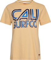Superdry - Heren T-Shirt - Cali Surf - Slimfit - Beige