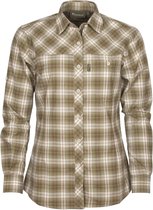 Cumbria Shirt - Women - Green/Terracotta