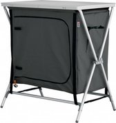 campingkast St. Barts 72 x 50 cm polyester antraciet