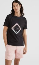 O'Neill T-Shirt Men DIAMOND T-SHIRT Black Out - B M - Black Out - B 100% Eco-Katoen Round Neck