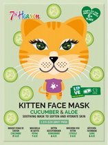 gezichtsmasker Kitten Cucumber & Aloe groen