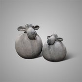 Brynxz - Set met 2 schapen van beton - Touch of Brown