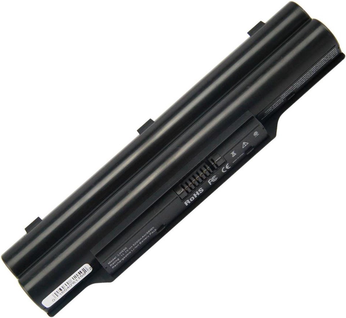 SOLID - Compatible Accu voor o.a. Fujitsu Lifebook A530 / AH531 / PH521 / LH530 Series - 11.1V 4400mAh - P/N: CP477891