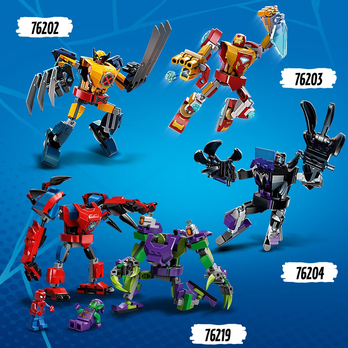 Lego Marvel 76219 Spiderman & Green Goblin mechagevecht — afbeelding 14