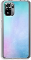 Case Company® - Xiaomi Redmi Note 10S hoesje - Mist pastel - Soft Cover Telefoonhoesje - Bescherming aan alle Kanten en Schermrand