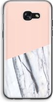 Case Company® - Samsung Galaxy A5 (2017) hoesje - A touch of peach - Soft Cover Telefoonhoesje - Bescherming aan alle Kanten en Schermrand