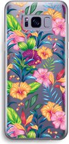 Case Company® - Samsung Galaxy S8 Plus hoesje - Tropisch 2 - Soft Cover Telefoonhoesje - Bescherming aan alle Kanten en Schermrand