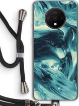 Case Company® - OnePlus 7T hoesje met Koord - Dreaming About Whales - Telefoonhoesje met Zwart Koord - Bescherming aan alle Kanten en Over de Schermrand