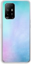 Case Company® - Oppo A94 5G hoesje - Mist pastel - Soft Cover Telefoonhoesje - Bescherming aan alle Kanten en Schermrand