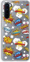 Case Company® - OnePlus Nord hoesje - Pow Smack - Soft Cover Telefoonhoesje - Bescherming aan alle Kanten en Schermrand