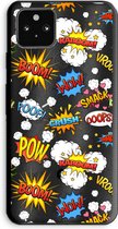 Case Company® - Google Pixel 5a 5G hoesje - Pow Smack - Soft Cover Telefoonhoesje - Bescherming aan alle Kanten en Schermrand