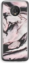 Case Company® - Motorola Moto G6 hoesje - Roze stroom - Soft Cover Telefoonhoesje - Bescherming aan alle Kanten en Schermrand