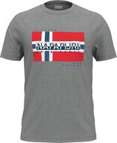 NAPAPIJRI SILO SS Heren T-Shirt - Maat M