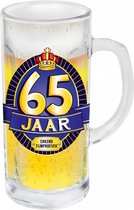 bierpul 65 jaar 330 ml transparant