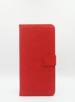 P.C.K. Hoesje/Boekhoesje/Bookcase rood geschikt voor Samsung Galaxy S21