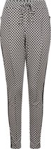 Zoso 221 Denver Printed Pant Black Off White - XL