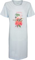 Temptation Dames Bigshirt Licht Blauw TPNGD1119B - Maten: S