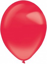 ballonnen 35 cm Latex felrood 50 stuks