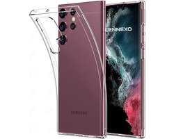 Transparant Hoesje Geschikt Voor Samsung Galaxy S22 Ultra - Back Cover Telefoonhoesje