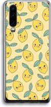 Case Company® - Huawei P30 hoesje - Citroenen - Soft Cover Telefoonhoesje - Bescherming aan alle Kanten en Schermrand