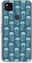 Case Company® - Google Pixel 4a 5G hoesje - Kwallie - Soft Cover Telefoonhoesje - Bescherming aan alle Kanten en Schermrand