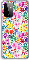 Case Company® - Samsung Galaxy A72 hoesje - Little Flowers - Soft Cover Telefoonhoesje - Bescherming aan alle Kanten en Schermrand