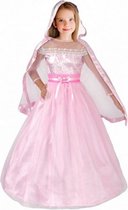 kostuum Barbie Prinses meisjes polyester roze mt 104-110