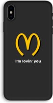 Case Company® - iPhone XS hoesje - I'm lovin' you - Biologisch Afbreekbaar Telefoonhoesje - Bescherming alle Kanten en Schermrand