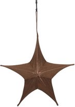kersthanger ster Maria 40 cm textiel brons maat XS