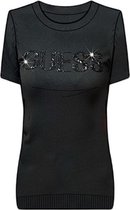 Guess Amelie Dames T-Shirt - Zwart Maat XL