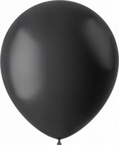ballonnen 33 cm latex zwart 10 stuks