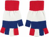 handschoenen Party rood/wit/blauw one-size