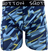 Boxershort - SQOTTON® - Cool - Blauw - Maat M