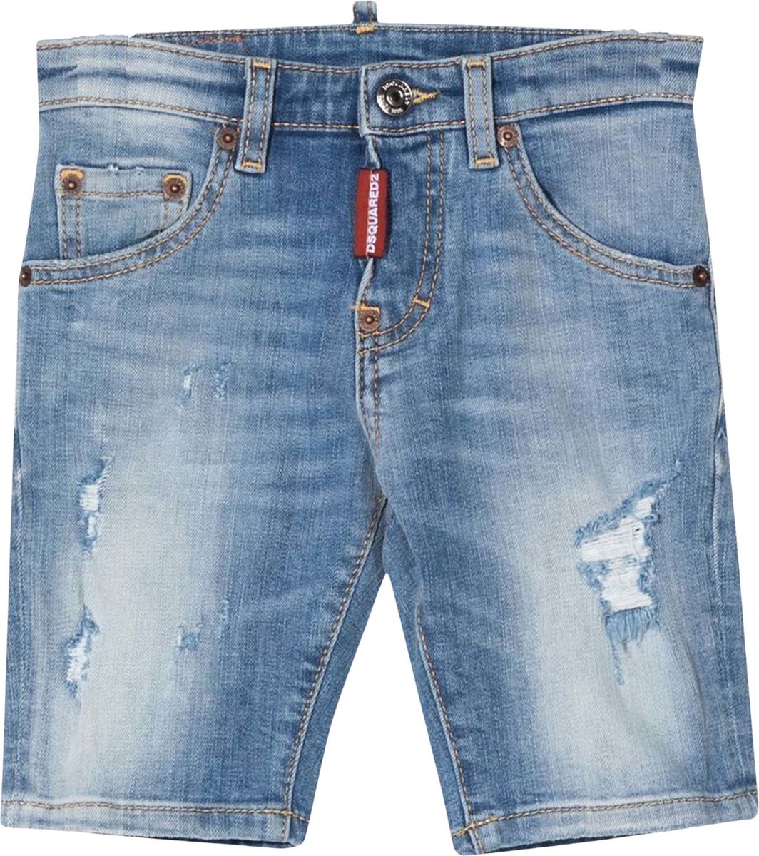 Dsquared2 Jongens Jeans Short Blauw maat 176