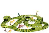 furnibella- Dinosaurs Flexible Circuit 261 stuks flexibele rails, ideaal voor kinderen vanaf 3 jaar