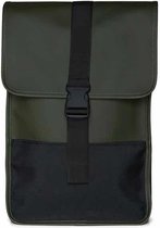 Rains Buckle Backpack Mini Rugzak 10L - Groen