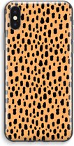 Case Company® - iPhone XS Max hoesje - Panter - Soft Cover Telefoonhoesje - Bescherming aan alle Kanten en Schermrand